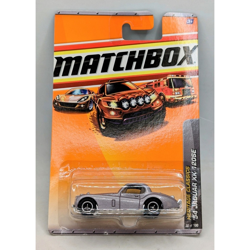 2009 Mattel Matchbox Heritage Classics '54 Jaguar XK 120SE Diecast 20 of 100